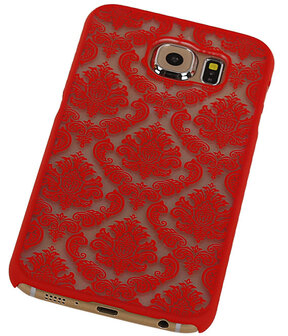 Samsung Galaxy S6 - Brocant Hardcase Hoesje Rood