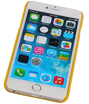 Apple iPhone 6 Plus - Roma Hardcase Hoesje Geel
