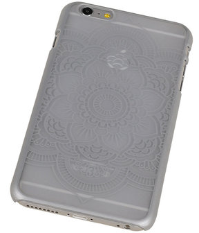 Apple iPhone 6 Plus - Roma Hardcase Hoesje Zilver