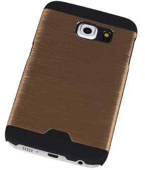 Lichte Aluminium Hardcase Samsung Galaxy S6 Edge G925 Goud