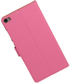 Huawei P8 Max Effen Booktype Wallet Hoesje Roze