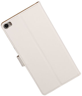 Huawei P8 Max Effen Booktype Wallet Hoesje Wit