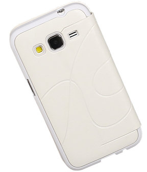 Bestcases Wit TPU Booktype Motief Hoesje Samsung Galaxy Grand Neo