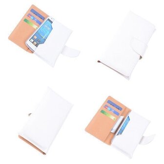 BestCases Wit Portemonnee Telefoon L