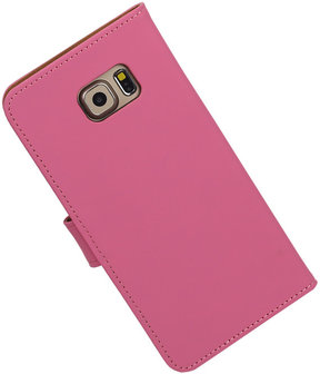 Effen Egaal Roze - Hoesje voor Samsung Galaxy S6 edge Plus