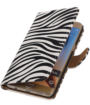 Zebra print - Hoesje voor Samsung Galaxy S6 edge Plus