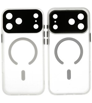Apple iPhone 17 Pro Max Zwart hoesje voorkant/achterkant