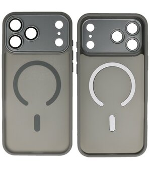 Apple iPhone 17 Pro Zwart hoesje voorkant/achterkant