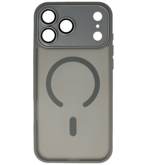 Apple iPhone 17 Pro Zwart hoesje voorkant/achterkant