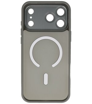 Apple iPhone 17 Pro Zwart hoesje voorkant/achterkant