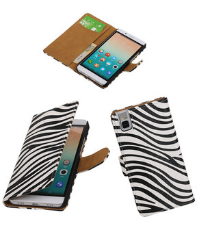 Huawei Honor 7i - Zebra Booktype Wallet Hoesje