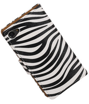 Sony Xperia Z5 Compact - Zebra Booktype Wallet Hoesje