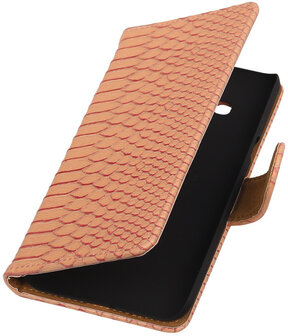 Samsung Galaxy J3 - Slang Roze Booktype Wallet Hoesje
