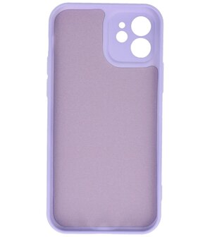 2.0mm Dikke Fashion Telefoonhoesje - Siliconen Hoesje voor iPhone 11 Pro Max - Paars