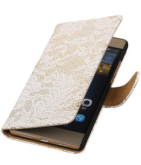 Sony Xperia Z5 Compact - Lace Wit Booktype Wallet Hoesje
