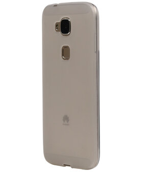 Huawei G8 TPU Hoesje Transparant Wit