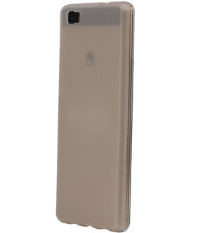 Huawei Ascend P8 Lite TPU Hoesje Transparant Wit