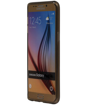 Samsung Galaxy J1 Ace TPU Hoesje Transparant Grijs