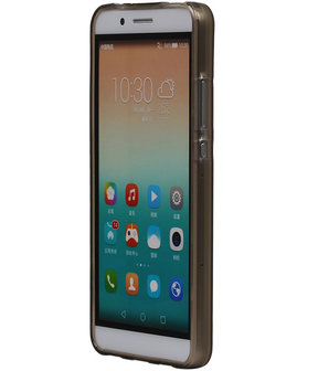 HTC One A9 TPU Hoesje Transparant Grijs