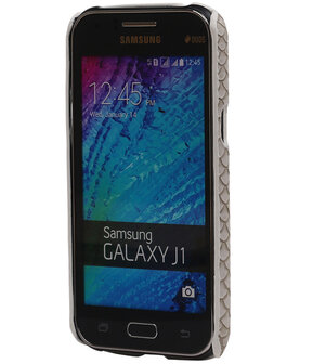 Beige Slang Hardcase Backcover Samsung Galaxy J1 Hoesje