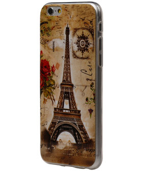 Eiffeltoren TPU Cover Case voor Apple iPhone 6/6S  Hoesje