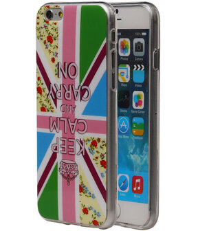 Keizerskroon TPU Cover Case voor Apple iPhone 6/6S  Hoesje