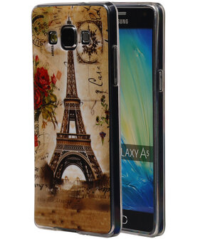 Eiffeltoren TPU Cover Case voor Samsung Galaxy A5 Hoesje