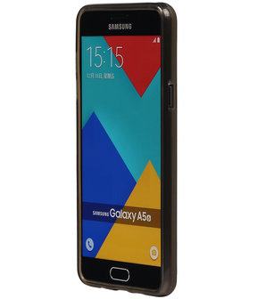 Samsung Galaxy A5 (2016) TPU Hoesje Transparant Grijs