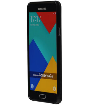 Samsung Galaxy A7 (2016) TPU Hoesje Zwart