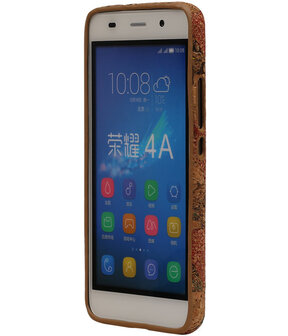 Kurk Design TPU Cover Case voor Huawei Honor Y6 Hoesje Model C