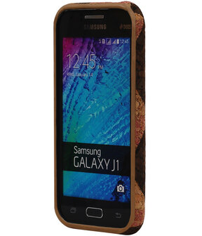 Kurk Design TPU Cover Case voor Samsung Galaxy J1 Hoesje Model A
