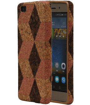 Kurk Design TPU Cover Case voor Huawei P8 Lite Hoesje Model A