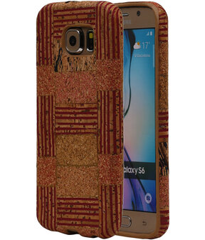 Kurk Design TPU Cover Case voor Samsung Galaxy S6 Hoesje Model D