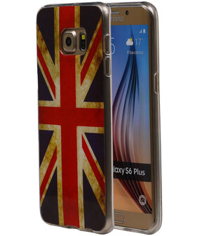 BritseVlag TPU Cover Case voor Samsung Galaxy S6 Edge Plus Hoesje