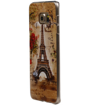 Eiffeltoren TPU Cover Case voor Samsung Galaxy S6 Edge Plus Hoesje