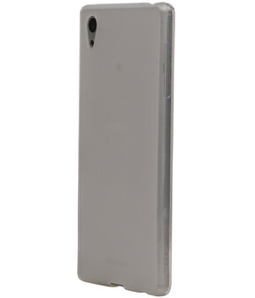 HTC One X9 TPU Hoesje Transparant Wit