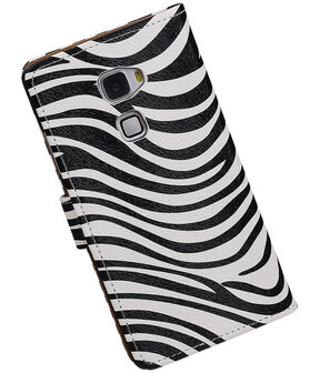 Zebra Booktype Huawei Mate S Wallet Cover Hoesje