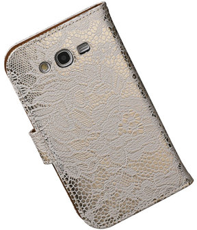 Lace Wit Samsung Galaxy Grand Neo Book/Wallet Case