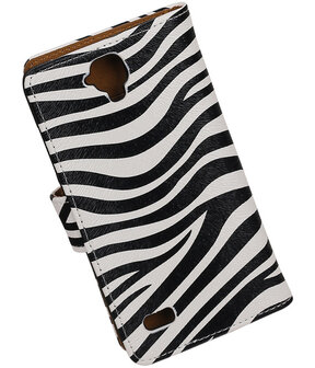 Zebra Booktype Huawei Y560 / Y5 Wallet Cover Hoesje
