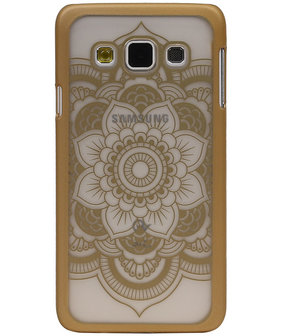 Samsung Galaxy A3 - Roma Hardcase Hoesje Goud