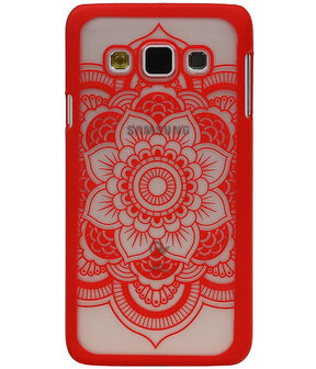 Samsung Galaxy A3 - Roma Hardcase Hoesje Rood