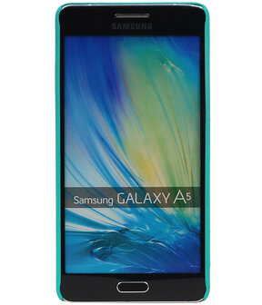 Samsung Galaxy A5 - Roma Hardcase Hoesje Turquoise