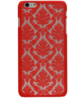 Apple iPhone 6/6s - Brocant Hardcase Hoesje Rood