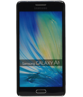 Samsung Galaxy A5 - Brocant Hardcase Hoesje Zwart