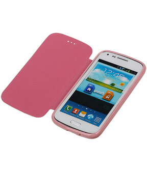 Polar Map Case Licht Roze LG Optimus G Pro E980 TPU Bookcover Hoesje