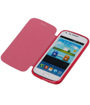 Polar Map Case Roze LG G2 TPU Bookcover Hoesje