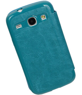 Polar Map Case Turquoise LG G2 TPU Bookcover Hoesje