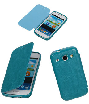 Polar Map Case Turquoise LG G2 TPU Bookcover Hoesje