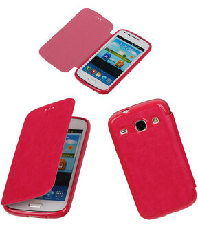 Polar Map Case Roze Samsung Galaxy S4 mini TPU Bookcover Hoesje