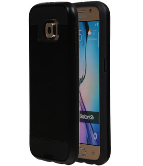 Zwart BestCases Tough Armor TPU back cover hoesje voor Samsung Galaxy S6